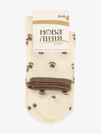 Шкарпетки жіночі 217 39-41 Молочний shop (2000999605796) | Зображення 2