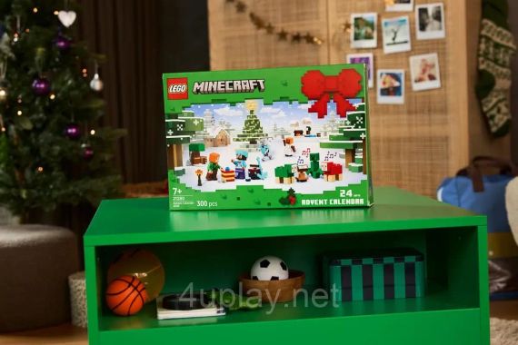 Новорічний адвент календар ЛЕГО Майнкрафт 2025 Оригінал LEGO Minecraft Advent Calendar 2025 | Зображення 6