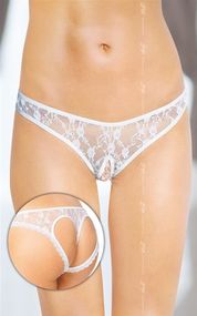 Жіночі стрінги - Thongs 2457, white M/L