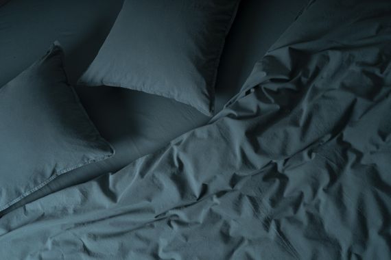 Комплект постільної білизни SoundSleep Stonewash Adriatic Dark Green зелений полуторний (92847002) | Зображення 6