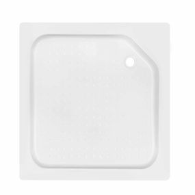 Lidz Душовий піддон KAPIELKA ST90x90х14 низький квадратний, діаметр зливу 52 мм