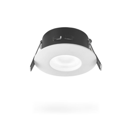LED Світильник врізний під лампу GU10 круглий білий VL-SPF10R-W Videx | Зображення 1