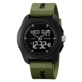 Чоловічий годинник Skmei 2199AG Army Green
