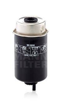 Фільтр паливний LR DEFENDER 90, 110, 130 2.2-2.4 07- (вир-во MANN) MANN-FILTER WK8038 на LAND ROVER DEFENDER Station Wagon (LD)
