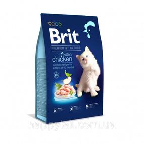 Корм сухой Brit Premium by Nature Cat Kitten для котят с курицей 8 кг