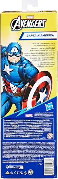 Ігрова фігурка Капітан Америка 30 см Оригінал Marvel Titan Hero Captain America 12” Action Figure | Зображення 5