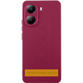 Чохол Silicone Cover Ummi Lakshmi Full Camera (AA) для Xiaomi Redmi Note 15 4G/5G (EU) Бордовий / Marsala