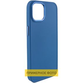TPU чохол Bonbon Metal Style для Samsung Galaxy A12, Синій / Denim Blue