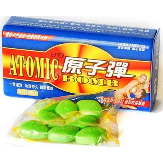 Препарат для підвищення потенції ATOMIC BOMB атомна Бомба