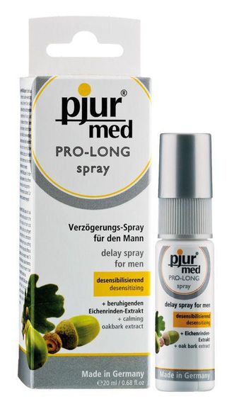 Пролонгувальний спрей pjur MED Prolong Spray 20 мл із екстрактом дубової кори та пантенолом sexstyle
