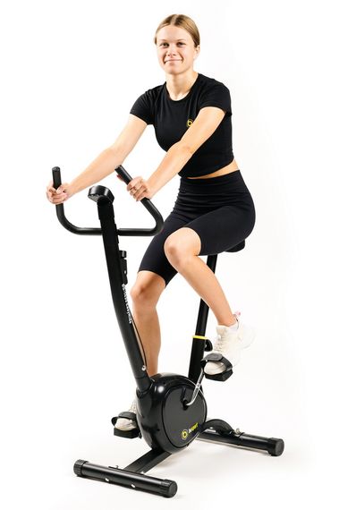 Велотренажер Besport BS-1430 EasyRide чорно-жовтий | Зображення 6