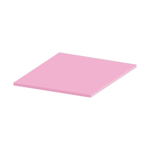 Силіконова термопрокладка HY-100-3, 100x100x1mm, Pink,> 6,0W / m-K, -40 ° ≈240 °, питома вага -2g / cm3, OEM Q100
