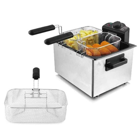 Фритюрниця Sokany WJ801 електрична на 5 літрів, професійна | Зображення 4