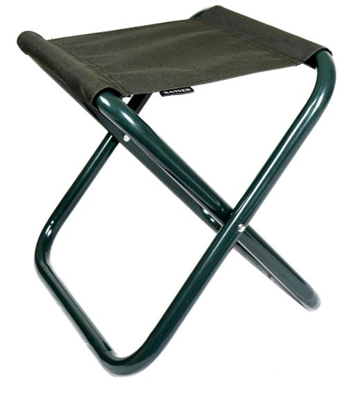 Стілець складаний компактний для риболовлі та походів Ranger Green Fish 39х33,5х42 см зелений до 120кг