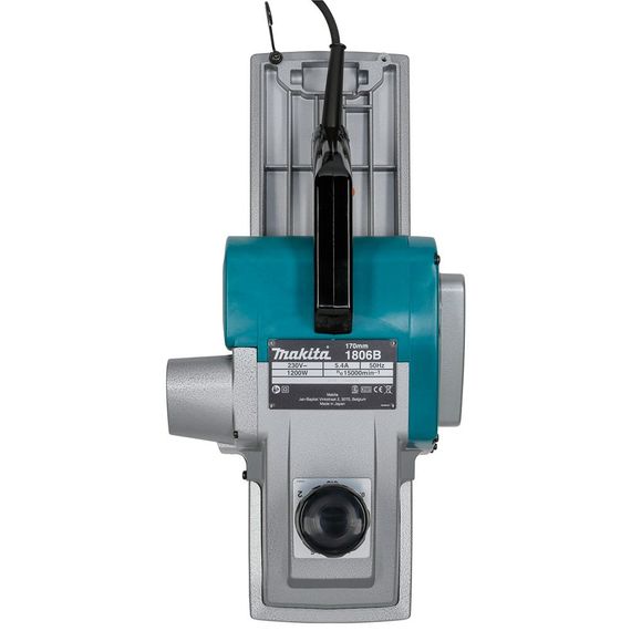 Фуганок мережевий Makita 1806B (1200 Вт, 170 мм, 15000 хв-1) | Зображення 2
