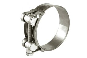 Хомут силовой нержавеющий W2 122-130мм APRO