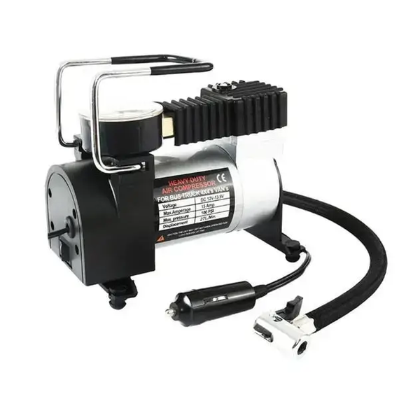 Компрессор автомобильный Air pump XL-823 универсальный воздушный для тяжелых условий эксплуатации