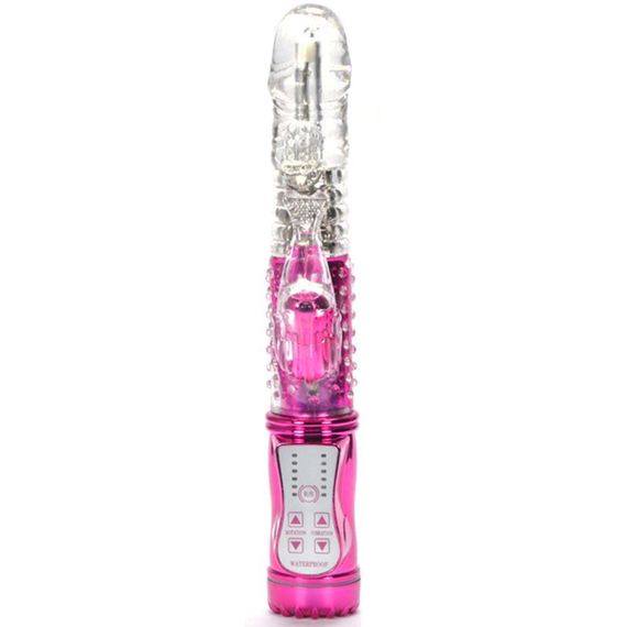 Вібратор (Кролик Hi-Tech) Babydoll Універсальний. Рожевий 350340 АAА-4 | Зображення 2