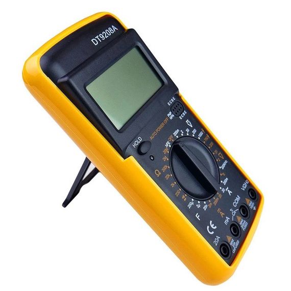 Мультиметр цифровой Digital DT-9208A универсальный, мультиметр для дома, FR-963 хороший мультиметр | Зображення 4