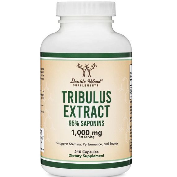 Трибулус Double Wood Tribulus Terrestris 1000 mg (95% Saponins) 210 Caps