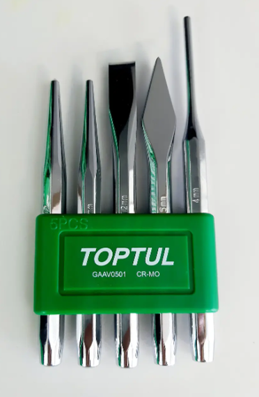 Универсальный набор комбинированого инструмента 1/4", 1/2", 130ед (12-гр) TOPTUL GCAI130T1 | Зображення 5