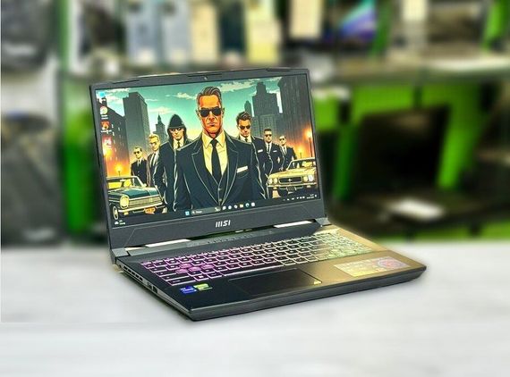 Игровой ноутбук Б-класс MSI Katana 15 B13V / 15.6" (1920x1080) IPS / Intel Core i7-12650H (10 (16) ядер по 2.3 - 4.7 GHz) / 16 GB DDR5 / 512 GB SSD M.2 / nVidia GeForce RTX 4070, 8 GB GDDR6, 128-bit / WebCam / Win 11 Home б/у | Зображення 2