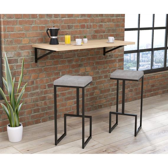 Стул барный Loft Design BS-3 soft серый | Зображення 2