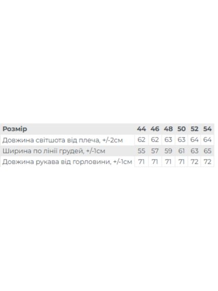 Жіночий світшот оверсайз однотонний з манжетами Носи своє 44 Маджента (p-10224-212362) | Зображення 2