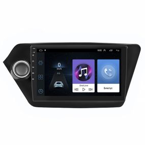 Штатная магнитола Lesko для Kia K2 III (QB) 2011-2017 экран 9" 1/16Gb Wi-Fi GPS Base
