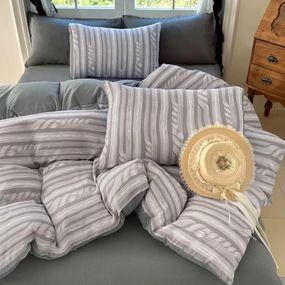 Постельное белье полуторное из муслина Colorful Home 19925 150х210 см