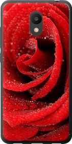 Чехол на Meizu M6 Красная роза "529u-1349-17620"