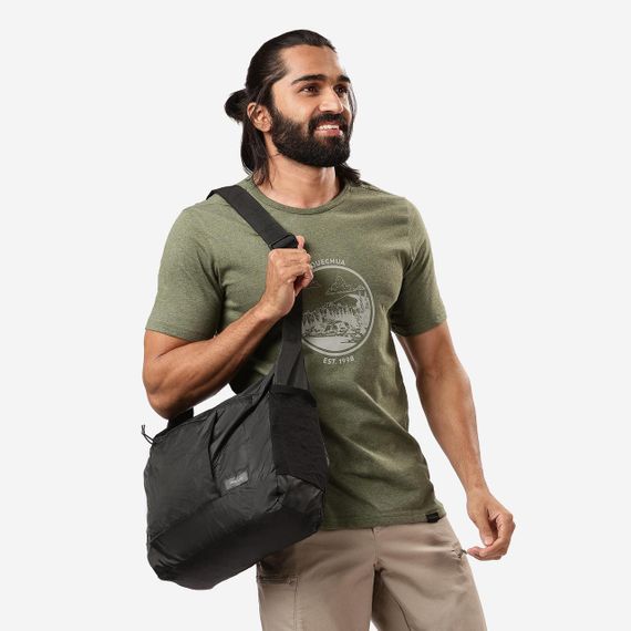 Сумка-месенджер TRAVEL для трекінгу 15 л чорна - One Size | Зображення 5