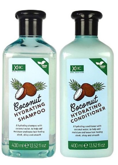 Набір для зволоження волосся Xpel Coconut Hydrating 400мл+400мл
