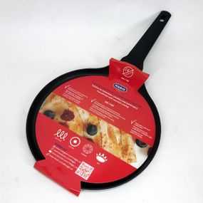 Пательня для смаження MAGIO MG-1169 24 см, Сковорода з бакелітовим покриттям, XG-396 Якісна пательня