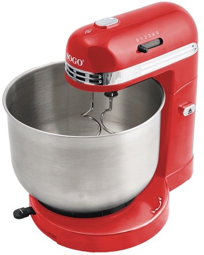Міксер с чашей SOGO SS-14505-R 350 Вт красный | Зображення 3
