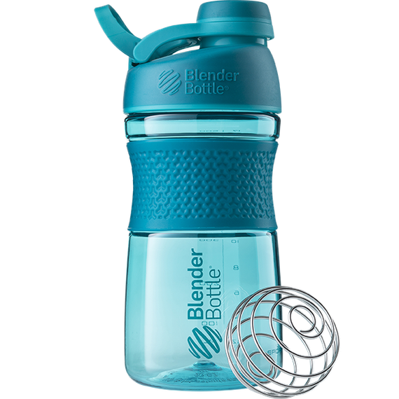 Шейкер спортивний (пляшка) BlenderBottle SportMixer Twist 20oz/590ml Teal (Original) | Зображення 1
