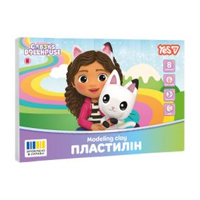 Пластилін YES Gabby Dollhouse 540727 8 кольорів