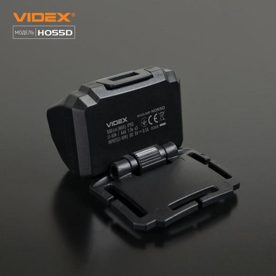 Налобний світлодіодний ліхтарик VIDEX VLF-H055D 500Lm 5000K | Зображення 9