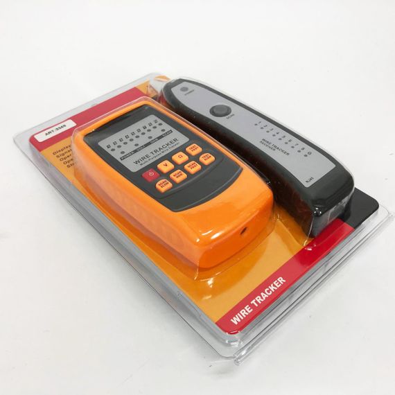 Кабельний LAN тестер трасошукач Веnеtесh GМ 6О з роз'ємами RJ-11 і RJ-45 шукач дротів індикатор проводки | Зображення 9