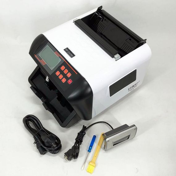 Счетчик банкнот bill counter UKC MG-555, Счетная машинка валют, Автоматическая счетная машина PJ-731 для денег | Зображення 2