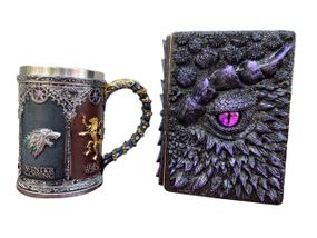 Подарунковий набір Кухоль 3D Сім Королівств і Блокнот 3D «Око Ілюзій»