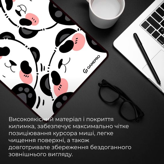 Килимок для мишки GamePro Speed/Control White (MP275WP) | Зображення 7