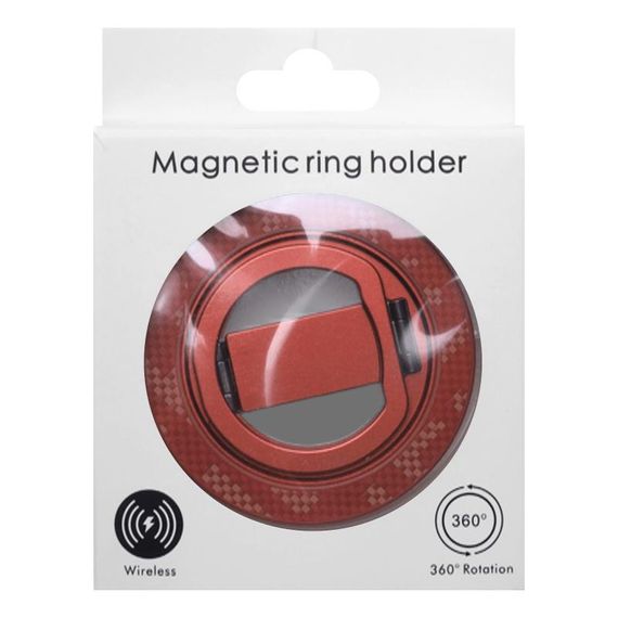 Магнітне кільце-тримач MagSafe Multi-Stand Red | Зображення 1