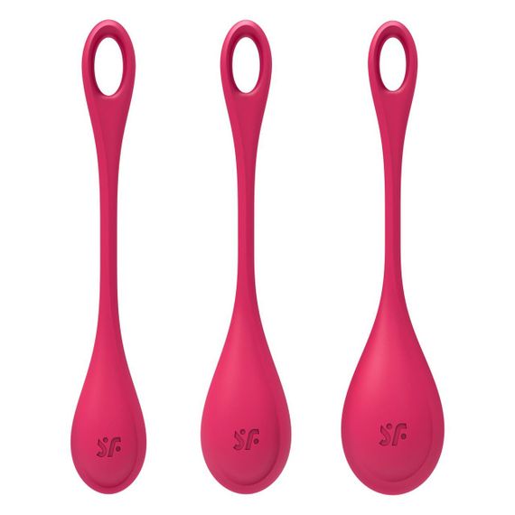 Набір йоні намистин Satisfyer Yoni Power 1, Червоний | Зображення 3