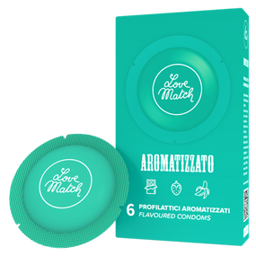 Презервативи - Aromatizzato (Flavoured), 6 шт. sexstyle