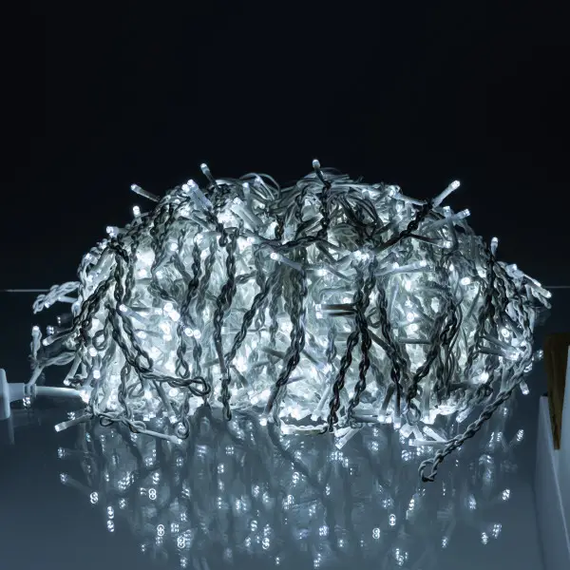 Уличная гирлянда Бахрома 50 м 600 LED белый провод Белый 50MWW | Зображення 2