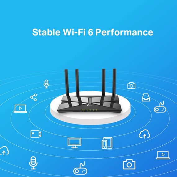 Маршрутизатор TP-Link  ARCHER AX1500 4xGE LAN 1xGE WAN MU-MIMO OFDMA (ARCHER-AX1500) | Зображення 3