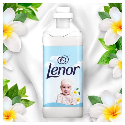 Кондиционер для белья Lenor Для чувствительной кожи 1600 мл (8006540889879) | Зображення 2