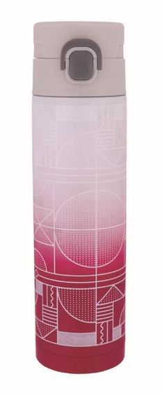 Термокружка Con Brio CB-390 rose, white 400 мл
