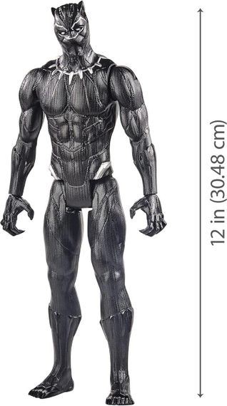 Игровая фигурка Черная Пантера 30 см Марвел Оригинал Hasbro Marvel Black Panther Action Figure | Зображення 1